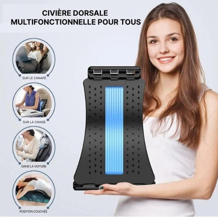 Civière dorsale orthopédique