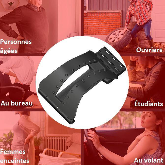 Civière dorsale orthopédique